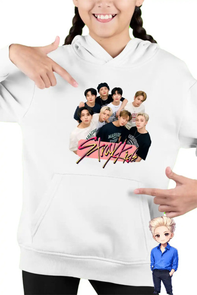 OEM Παιδικό Κοριτσίστικο Φούτερ Stray Kids Εμπορεύματα Πάρτι K-pop