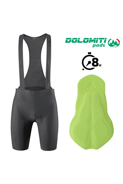 Choice4 EU Size-L grey RION Men's Cycling Bib Shorts Bicycle Clothing Road Bi...