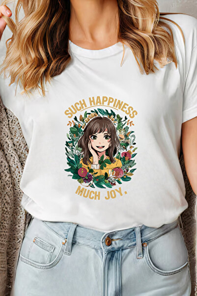Sarah's Boutique Women's T-shirt – 100% cotton – Such Happiness