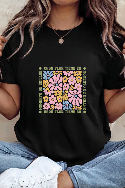 Sarah's Boutique Women's T-shirt – 100% cotton – Each Flower