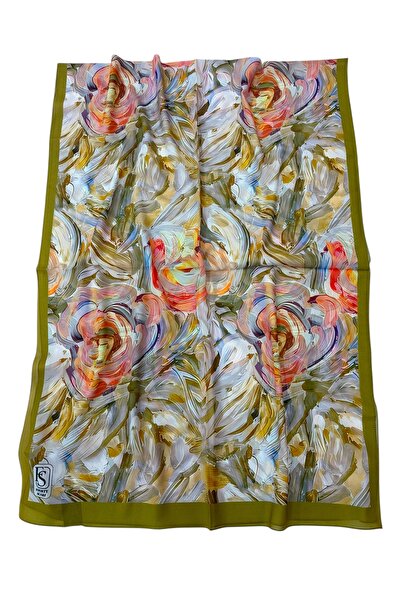 istanbul prensesleri French Silk Shawl Tie-Dye Pattern, High Quality, Supple ...