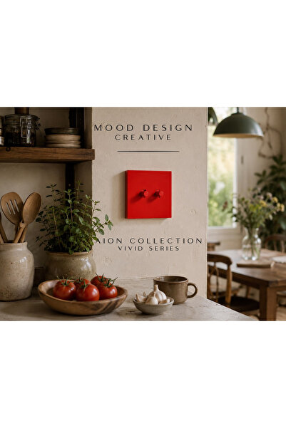 MoodDesign AION Collection - VIVID Series (SCARLET RED)2Lİ / (V.İ.K.O. İLE UY...