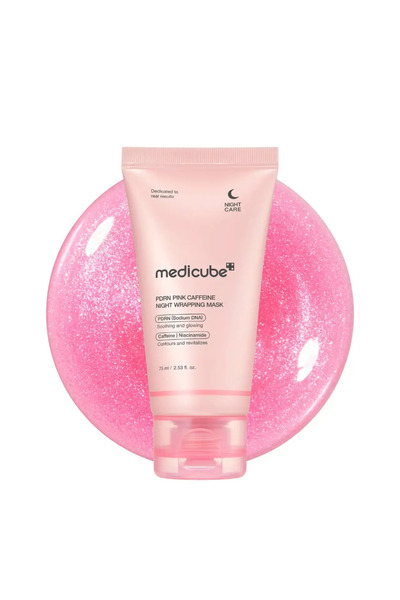 Medicube PDRN Pink Caffeine Overnight Wrapping Mask 75g – Νυχτερινή Μάσκα Σύσ...