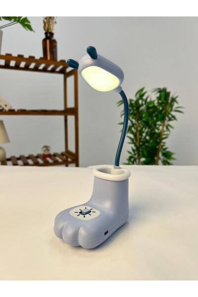 FAVORA Cat Paw Tabletop Children's Lamp - Blue