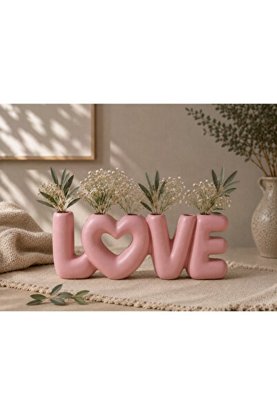 farist Decorative Love Design Vase – 3D Printing Production – 20X8X3 cm