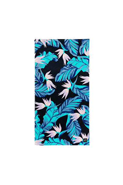 Slowtide Prosop de plajă Mauka - Prosop negru 76 x 152 cm Mărime unică
