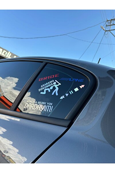 CAROTE 5 li oto sticker seti 90s