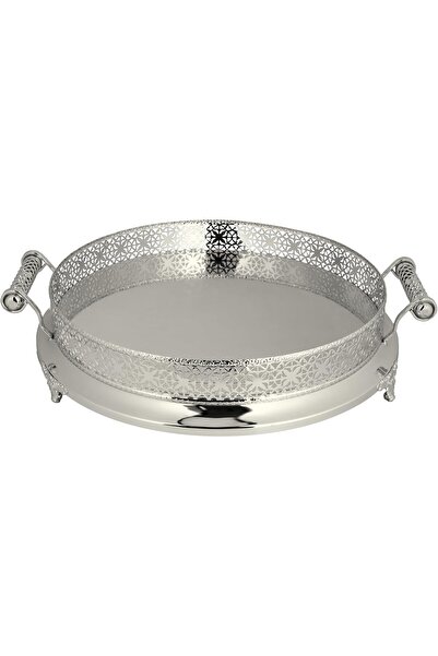 Generic Round Serving Tray with Side Handles, Modern and Elegant Design from ...
