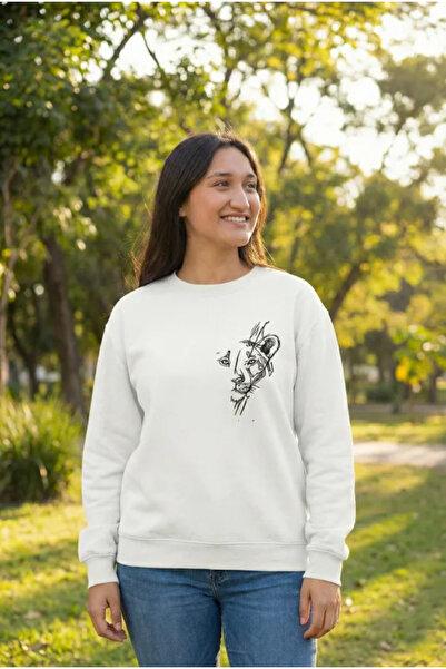 Wear Up Swea tricou cu imprimeu special de Ziua Îndrăgostiților - Alb