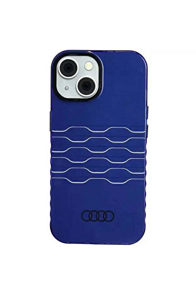 Audi Θήκη IML MagSafe για iPhone 15, 14, 13, μπλε