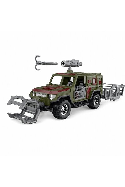 Avaleea Set Militar De Salvare Cu Masina Tactica Pentru Copii, Vehicul De Int...