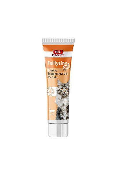Bio PetActive Felilysine Gel Kediler için L-Lizin Jel 100 ML.