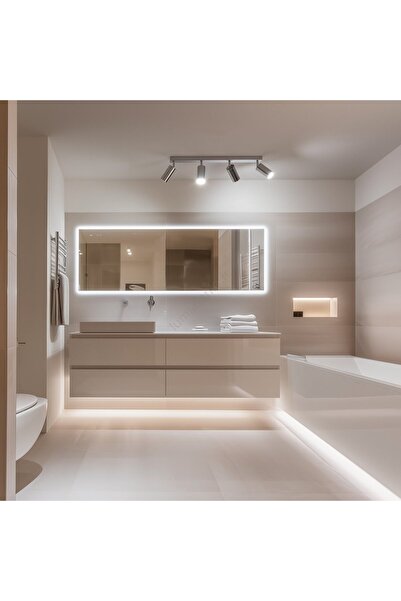 RİOLİGHT MODERN KROM MAFSALLI HAREKETLİ BAŞLIK 4XGU10 DUYLU LED SPOT AVİZE(AM...