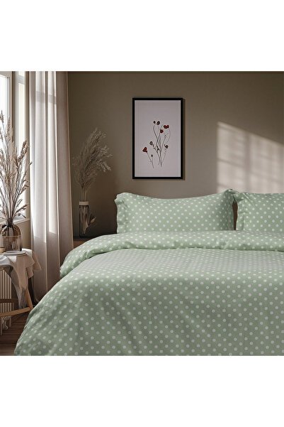 Beauty Home Σετ σεντόνια μονά με λάστιχο Art 10101 Fancy 110x200+30 Μέντα