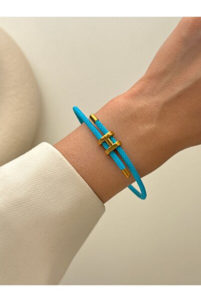 YOUES JEWELRY Steel Women's Men's Unisex Adjustable Rope Bracelet