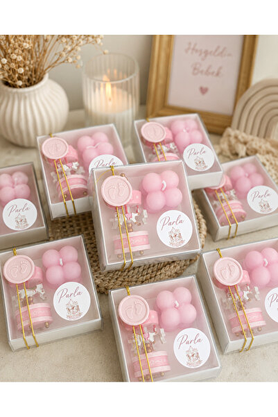 pearlcollections Doğum hediyesi hoşgeldin bebek atlı karınca 10 adet