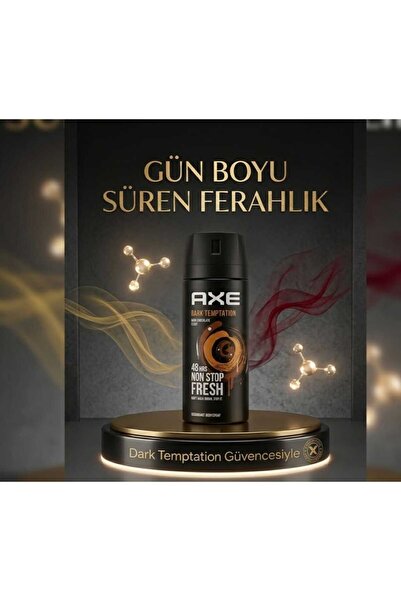 GLONAR DARK TEMPTATION AXE DEODORANT
