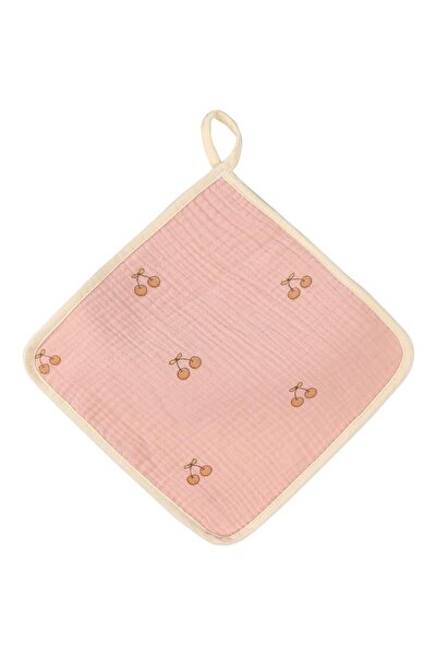 Rao Set 2 buc Prosop absorbant bebelusi RAO, bumbac, Roz