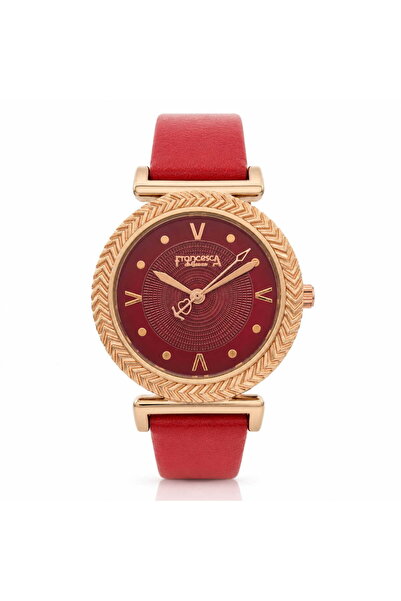 Watch Ceas dama, Casual, Francesca di Geneva, Rosu, FF261