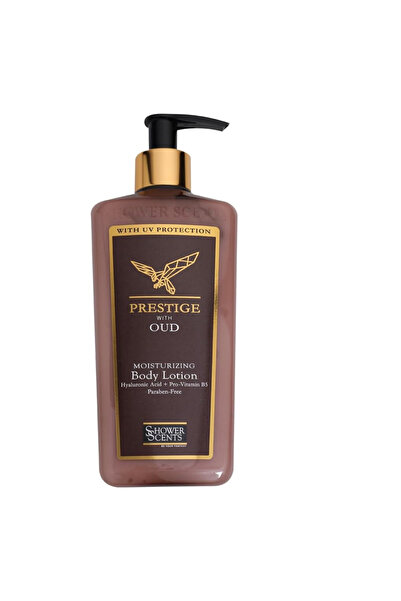 Shower Scents لوشن الجسم المرطب من بريستيج خالٍ من البارابين مع حمض الهيالورو...