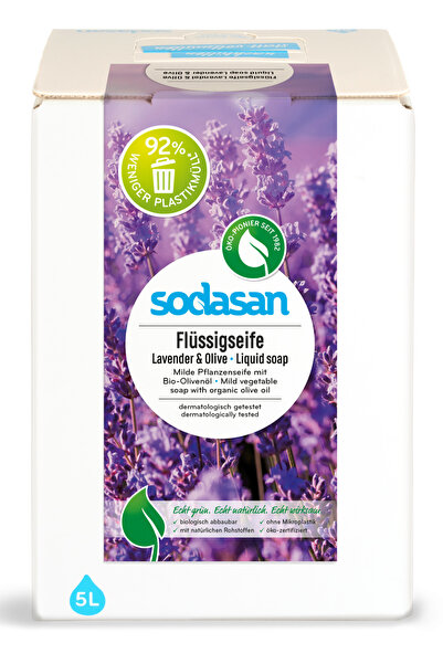 Sodasan Sapun lichid cu lavanda si masline 5l