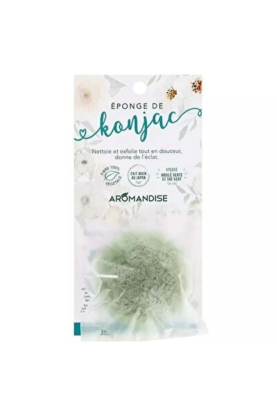 Aromandise Burete din konjac cu argila verde si ceai verde