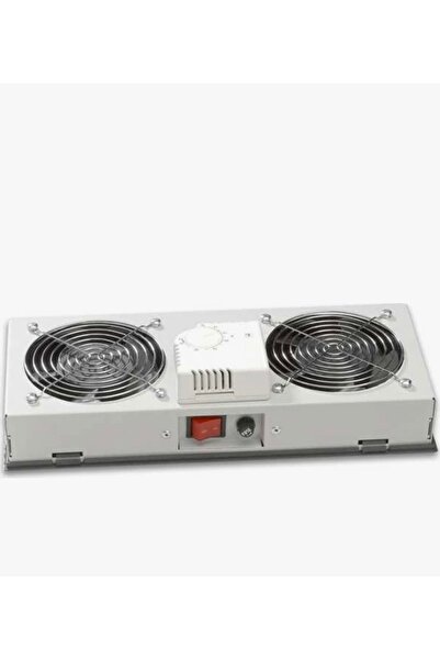 Lande 2 Li Fan Modülü Analog Termostat Switch Duvar Tipi