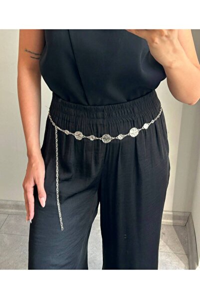 LİA KEMER Jacket with Silver Chain Accessories, Dress, Pants, Evening Dress, ...