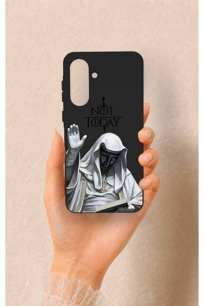 Vip Case Samsung A56 Uyumlu Not Today Desenli Silikon Kılıf