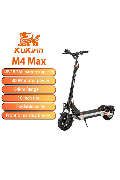 KuKirin M4 Max Ηλεκτρικό πατίνι 48V 18.2Ah, αυτονομία 64km, 800W, ελαστικά tu...
