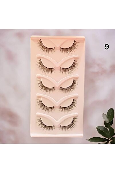 1way Majina Eyelash Extensions Set - 5 Pairs with Assorted Designs