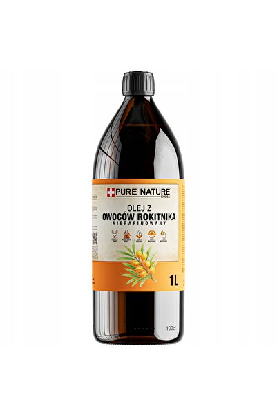CHOSA Ulei de Cătină, Pure , 1l, Presat la Rece, Nerafinat, pentru Păr, Corp ...