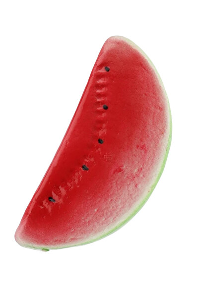 Nettenevime Yapay Meyve Karpuz Dilimi 15*7cm Köpük Malzeme 1 Dilim