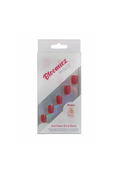 Bloomiez Nails Square - 04 Classy Red