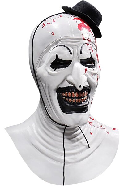 OEM Masca Albă de Clovn Horror Costum Terrifier Înfricoșătoare Realistă Latex