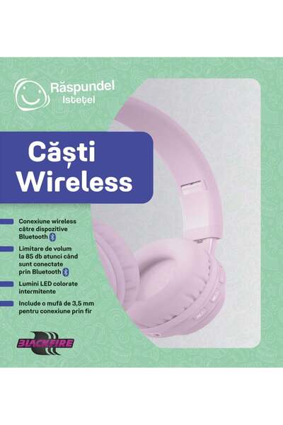 Raspundel Istetel Casti wireless, Raspundel Istetel, Roz