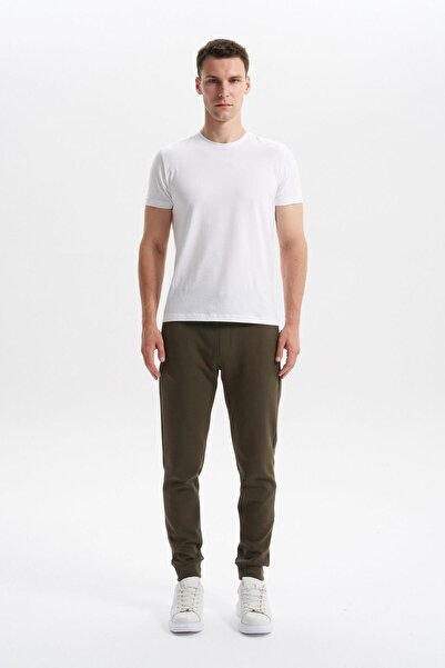 Arma Ar-Ma Men's Sweatpants Without Print Basic Side Zipper Pockets Without B...