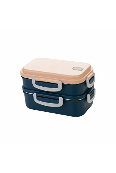 Titiz Aura 2-Tier Heated Steel Storage Container |   450 ml + 400 ml |   Heat...