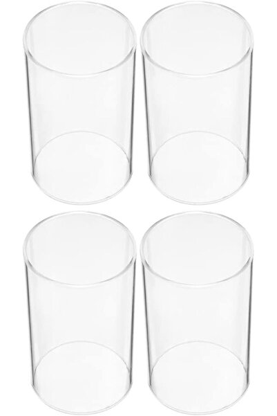 OEM SET de 4 Suport de lumânare din sticlă, clopot pentru lumânări tip insert...