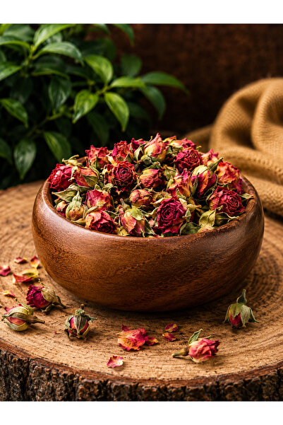 Natura Şifa 100% Natural Colored Dried Rose Bud Herbal Tea 100 Gr