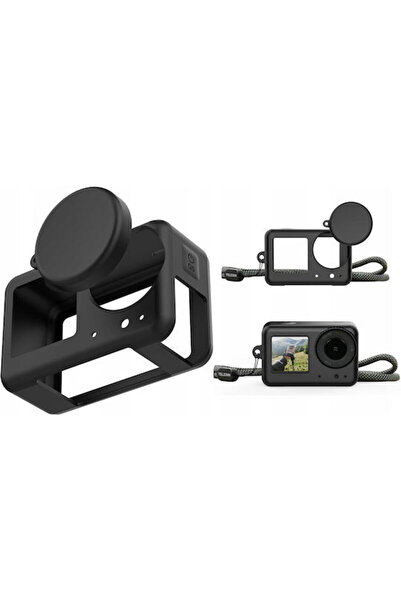 TELESIN Θήκη + Λουράκι + Κάλυμμα φακού DJI Osmo Action 5 Pro 4 3 S6-ptc-011-tdj