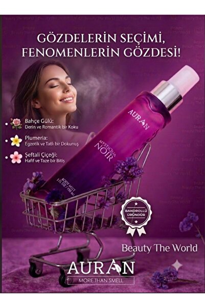 BEAUTY THE WORLD Mystiqua Özel Seri Noir Vücut Spreyi 150ml