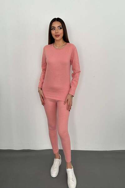 Caddebostan Moda Women's Double-Sided Thermal Underwear Set - Winter Warm Top...