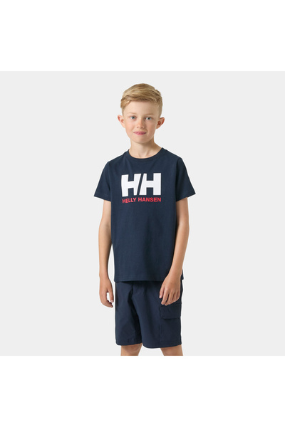 Helly Hansen Logo Çocuk Kısa Kollu T-Shirt