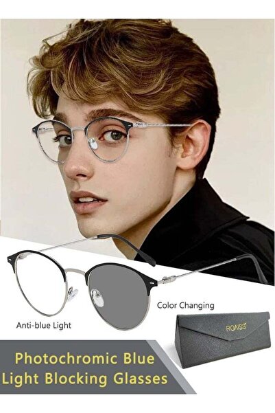 ROAISS Blue Light Blocking Sunglasses Anti UV Glare Blue Light Filter Compute...