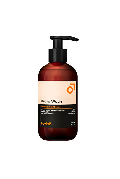 Beviro Soluție de spălare pentru barbă, 250 ml