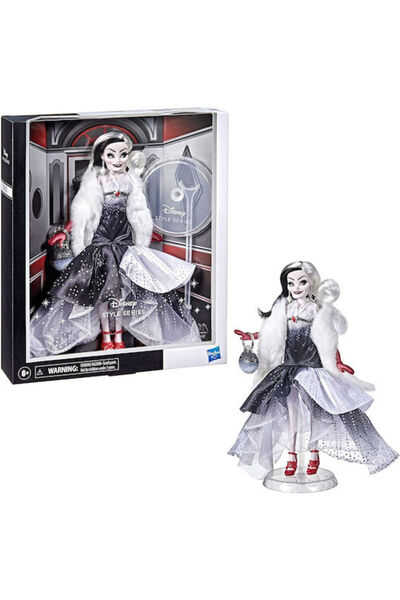 Hasbro Games Hasbro Σειρά Villains Style Συλλεκτική Κούκλα Κρουέλα Ντε Βιλ γι...