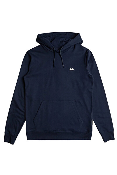 Quiksilver Hanorac de bază pentru bărbați, cu mânecă lungă și fermoar integral.