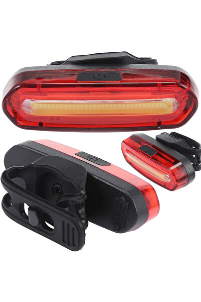 OEM Lumina LED stop pentru bicicleta, culoare rosu, baterie 650mAh, reincarca...