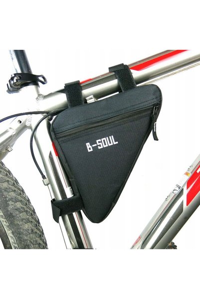 B-SOUL Geanta bicicleta pentru cadru, Triangle 1.0, negru